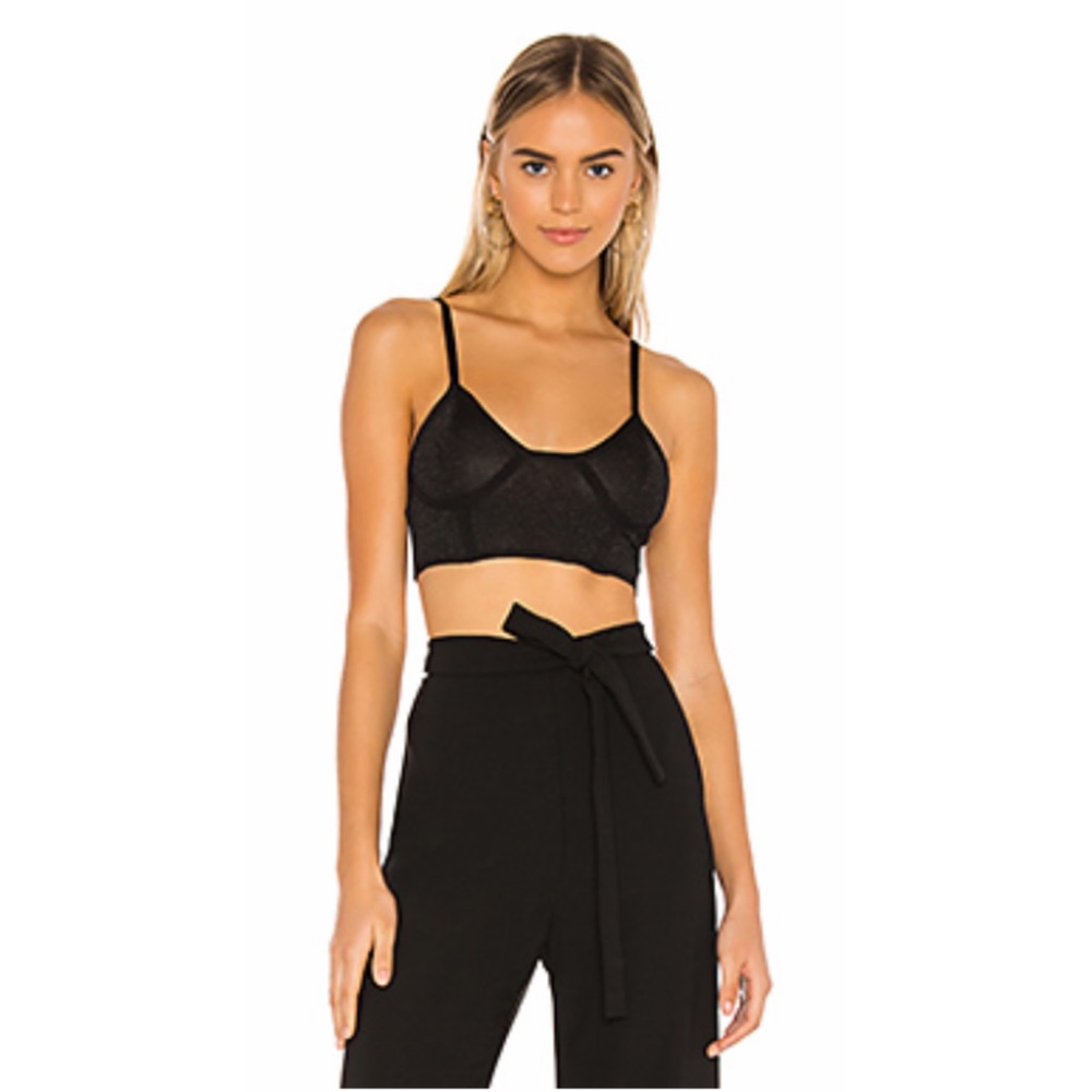 BRAND NEW Revolve Superdown bustier top